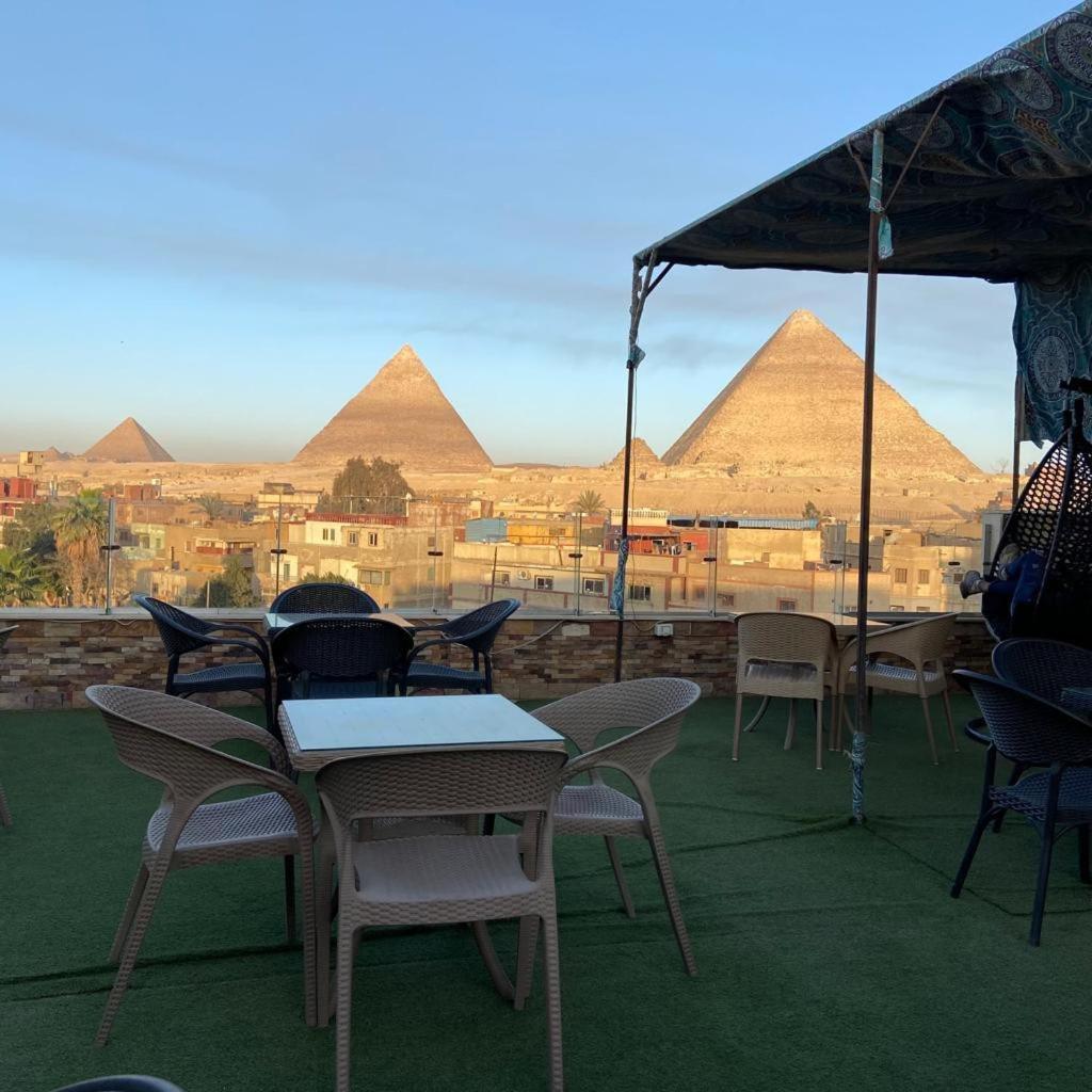 Black Pyramids View Cairo Exterior foto